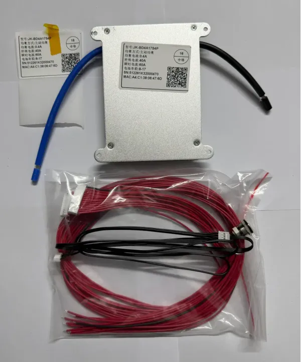 Плата BMS Jikong JK-BD4A17S4P Smart 7S-17S 40A(60A) з кнопкою активний балансир Bluetooth 