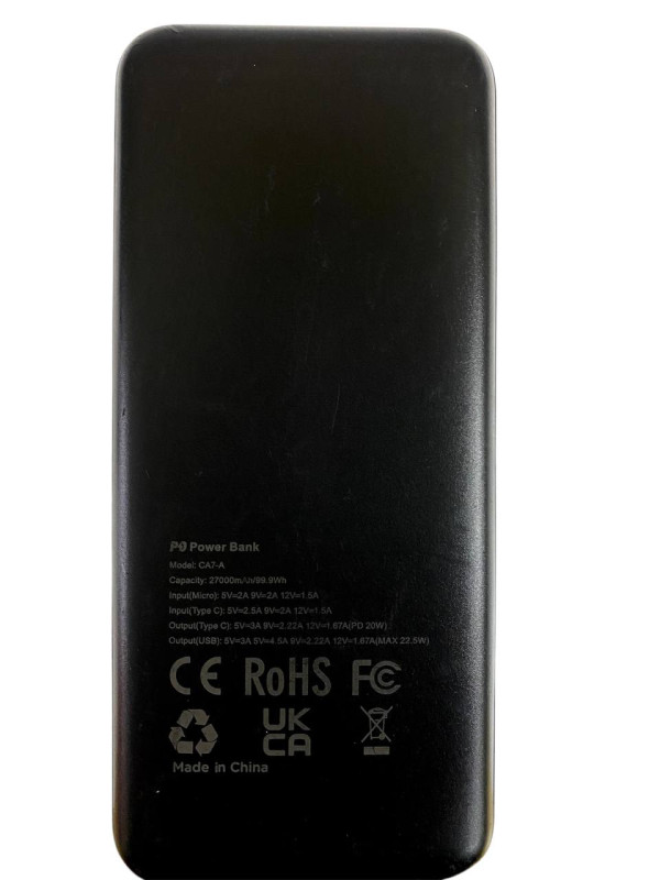 Power Bank PDBEST 27000 mAh