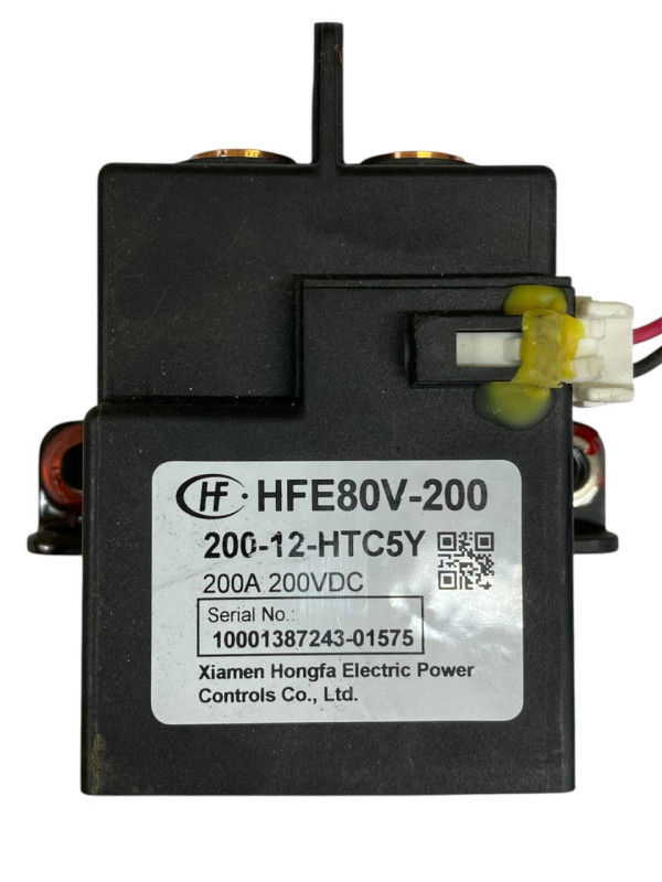 Контактор або реле високої напруги, модель HFE80V-200 (200-12-HTC5Y)