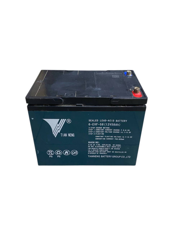 Гелевий акумулятор TIAN NENG 12V 58AH