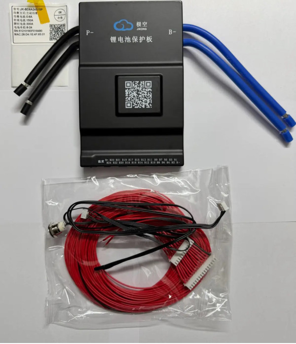 Плата BMS Jikong JK-BD6A24S10P Smart 8-24S 100A(200A) активний балансир Bluetooth