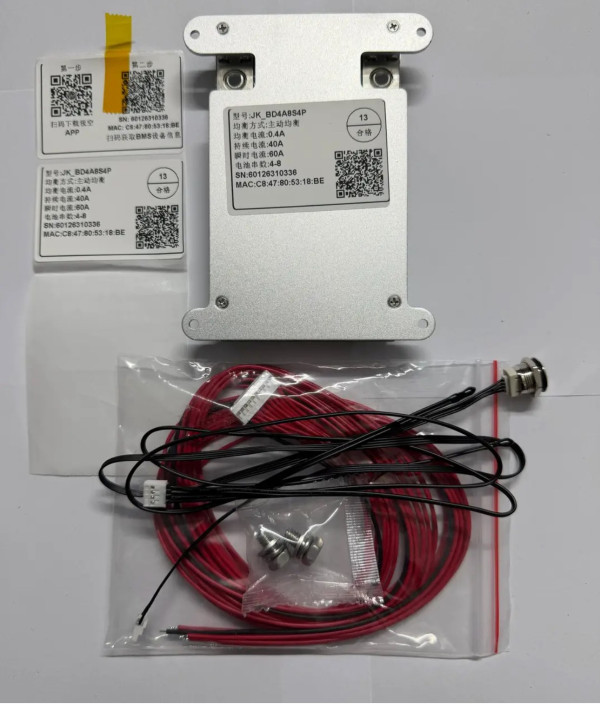 Плата BMS Jikong JK-BD6A24S15P Smart 7S-24S 150A(300A) з кнопкою активний балансир Bluetooth