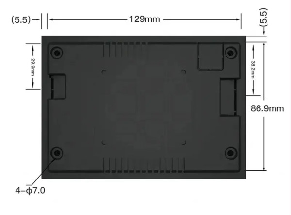 Сенсорний екран 4.3" V15 для BMS Jikong JK-LCD 