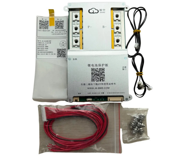 Плата Smart BMS JK-B2A8S30P 4S-8S 300A (450A) активний балансир 2A